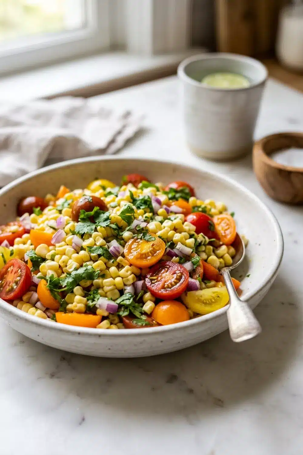 Fresh and Flavorful Corn and Tomato Salad for Healthy Eaters