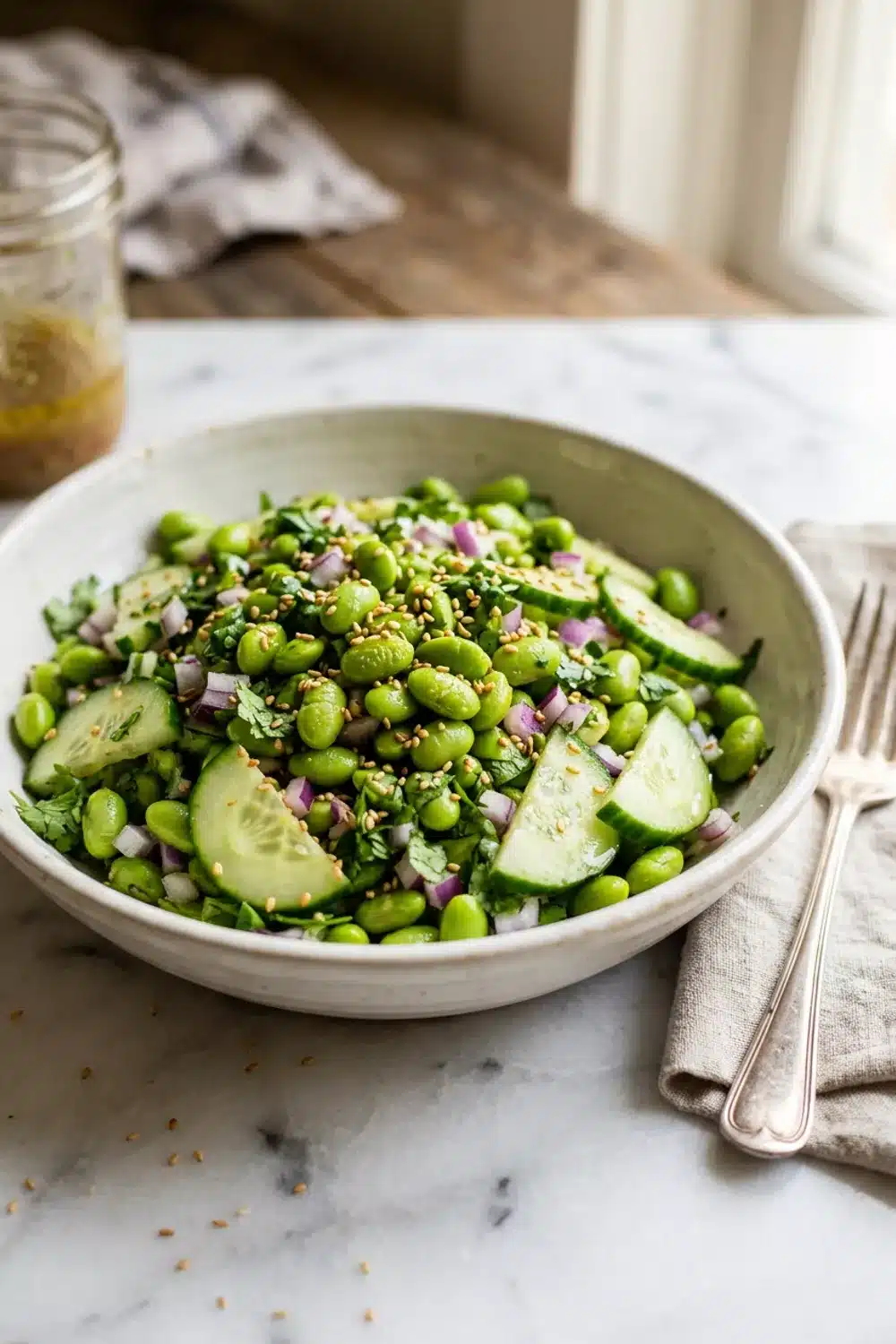 Edamame Cucumber Salad: A Refreshing and Nutritious Delight for Healthy Eaters