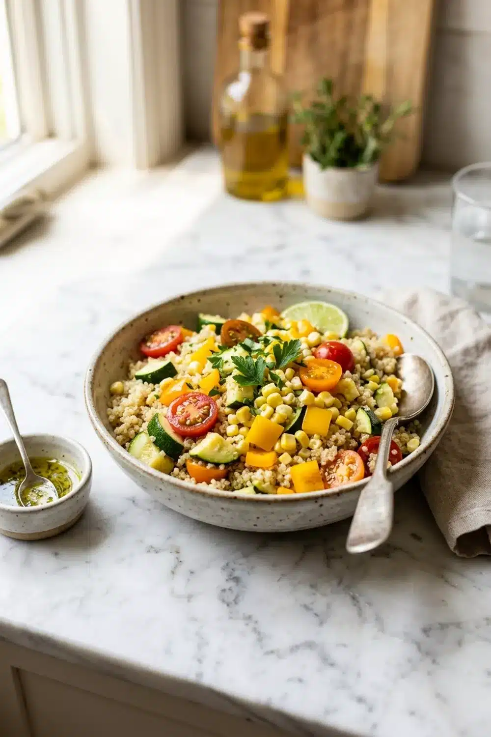 End of Summer Veggie Bowl: A Fresh, Healthy Delight for Healthy Eaters
