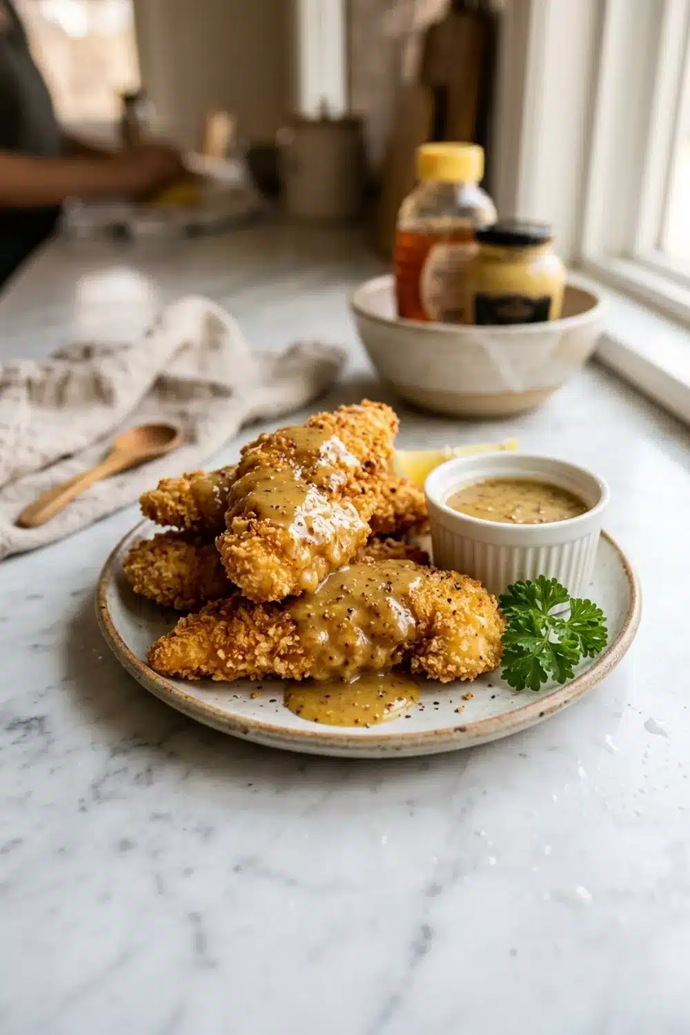 Honey Mustard Chicken Tenders for Busy Families: A Quick, Tasty Dinner Solution