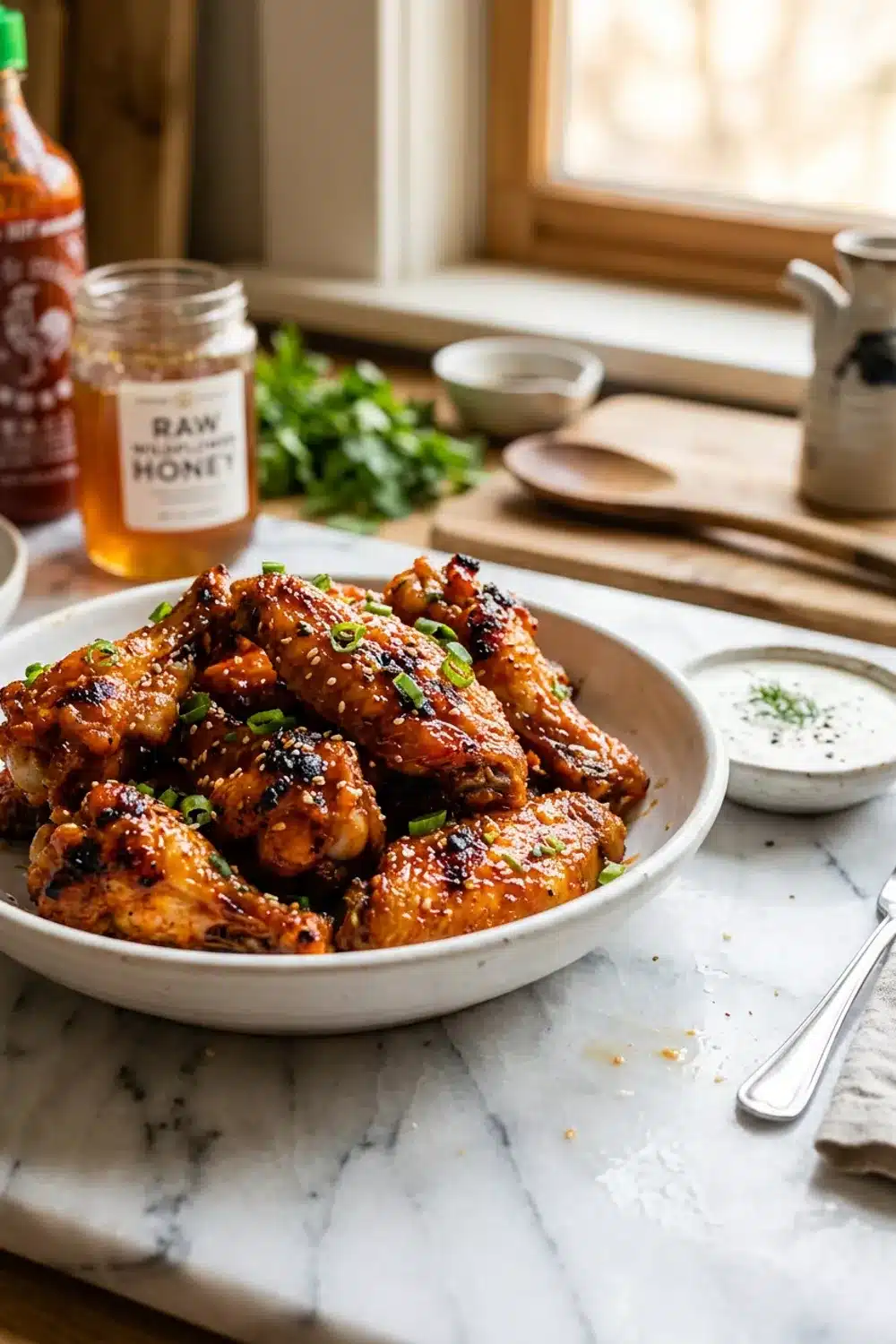 Honey Sriracha Chicken Wings: Perfect for Busy Families