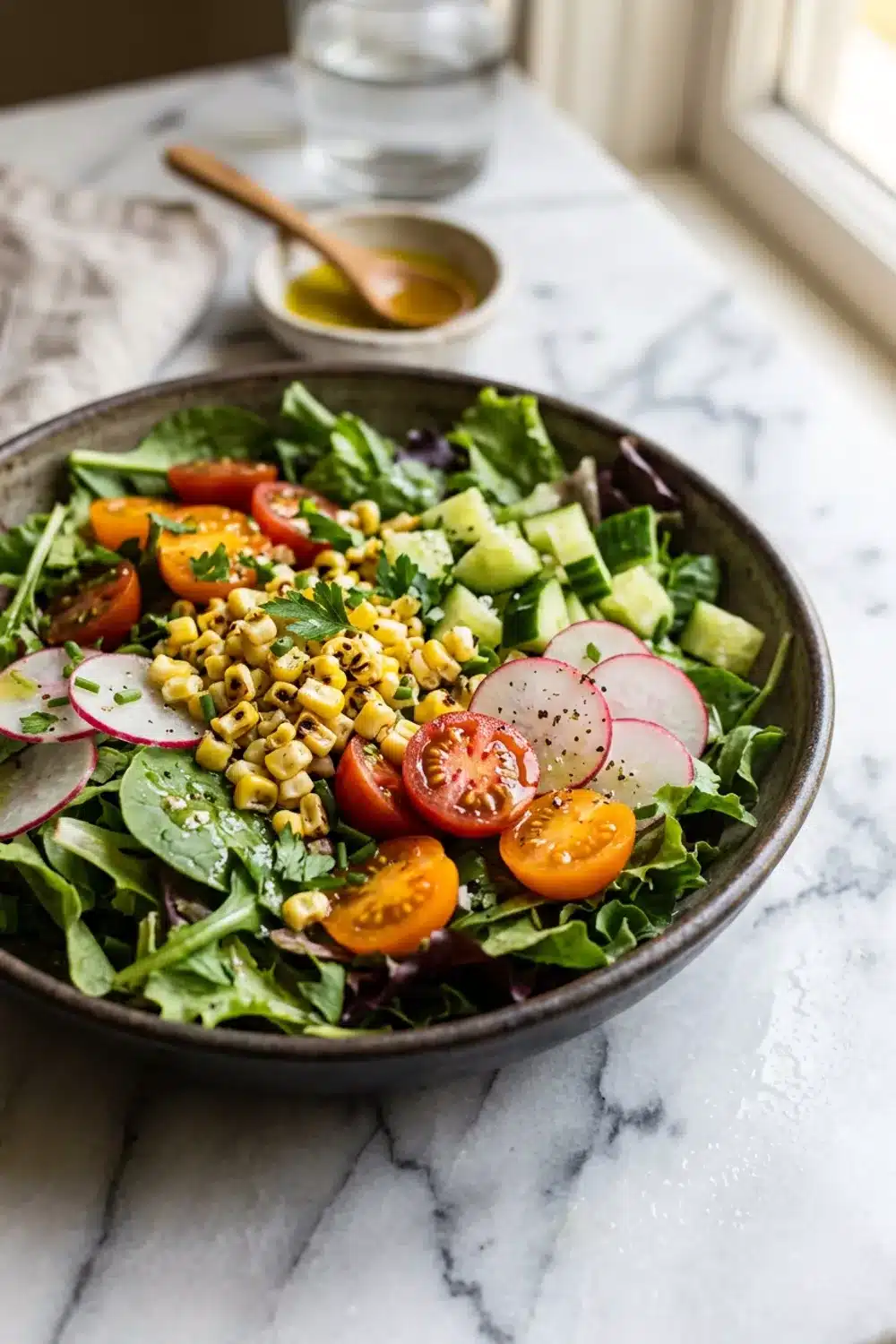 Late Summer Harvest Salad: A Fresh and Healthy Delight for Healthy Eaters