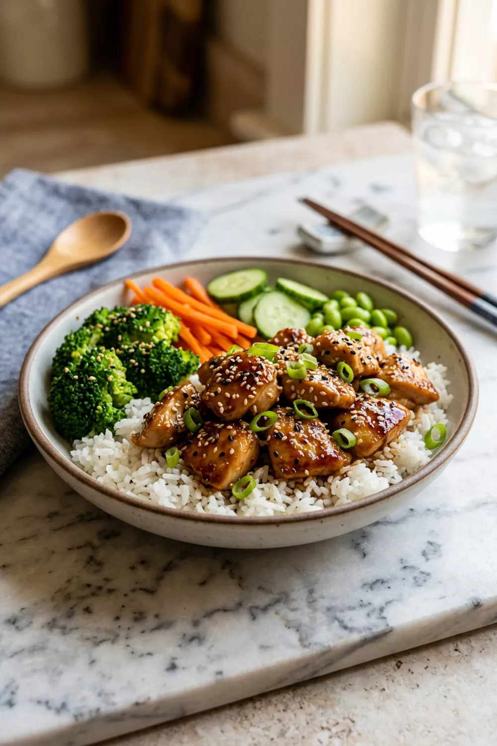 Sesame Ginger Chicken Bowls: A Flavorful and Easy Weeknight Dinner