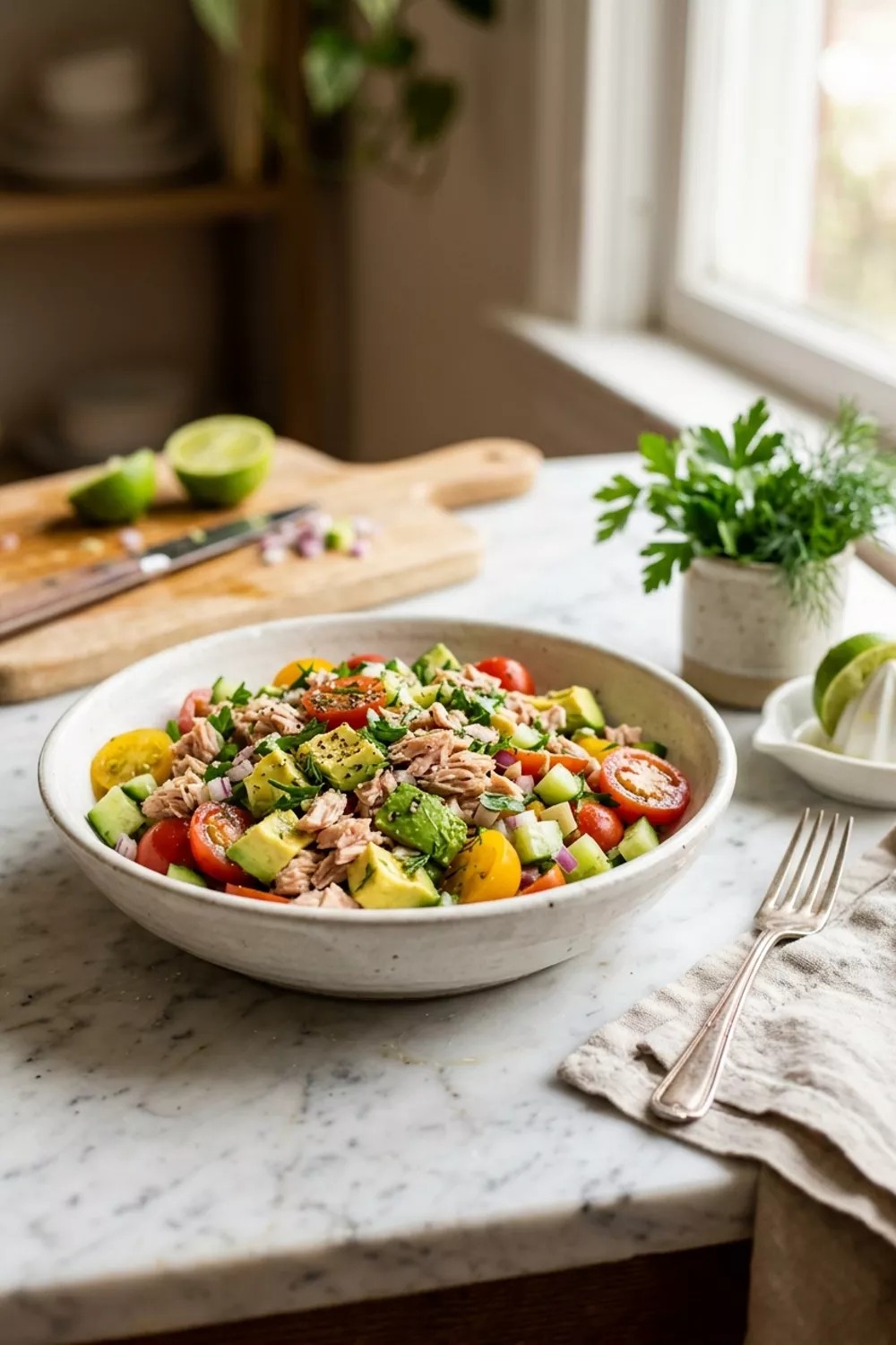 Tuna Avocado Salad: A Nutritious Delight for Healthy Eaters