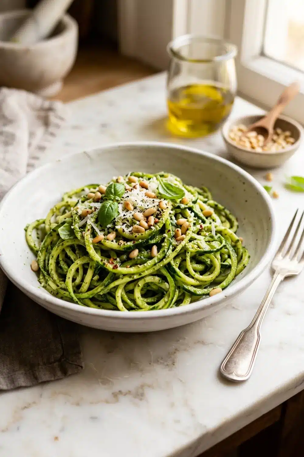 Zucchini Noodles with Pesto: A Fresh and Healthy Delight for Every Meal