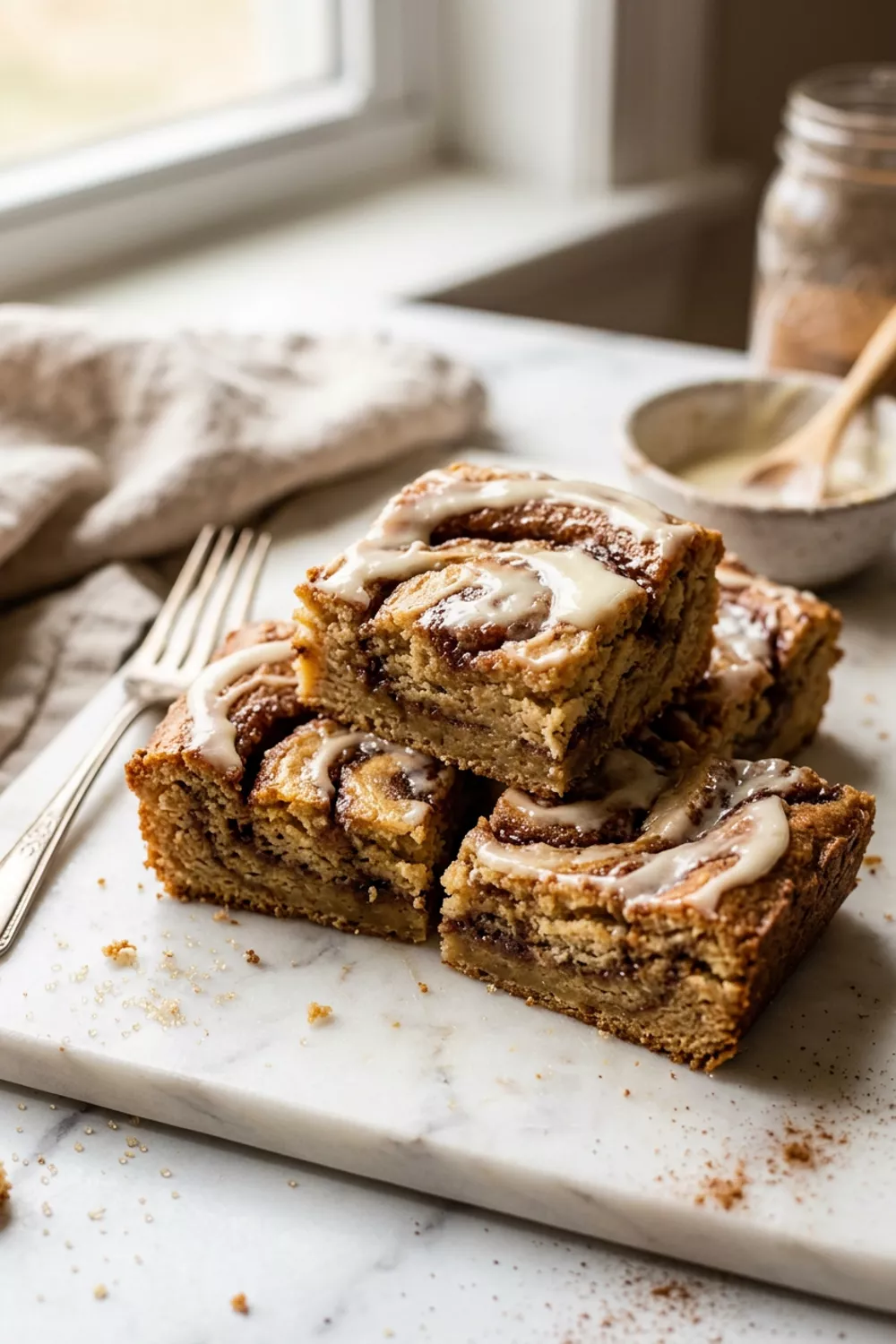 Cinnamon Roll Blondies: A Decadent Twist on Two Favorites
